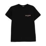 Sort Crew Neck T-skjorter og Polos