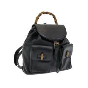 Pre-owned Leather backpacks