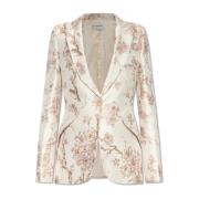 Blomstermønster blazer