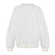 Sweatshirt med trykt logo