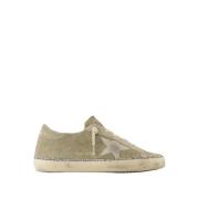 Beige Leather Sneakers - Super Star