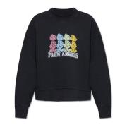 Sweatshirt med logo