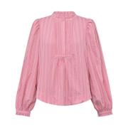 Rosa Striper My Blouse Skjorter & Bluser