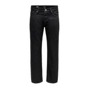 Sort Slim-fit Denim Jeans