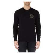 Bomull og Cashmere Crewneck Sweater