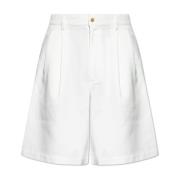 Plisserte shorts