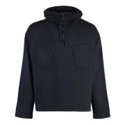 Bomull Half Zip Hettegenser