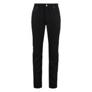 Slim Fit Jeans med Metall Detaljer