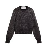 Sequin Cropped Sweater Journey Collection