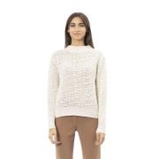 Koselig Ivory Mock Neck Sweater