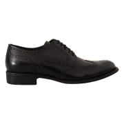 Elegant Wingtip Derby Oxford Sko