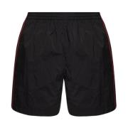 Sorte Nylonshorts med Logodetalj