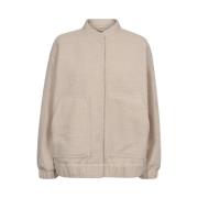 Sand Freequent Lysbeige Jakke Fqwilla Jacket Jakke