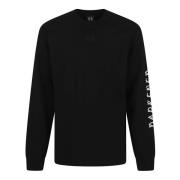 Svart Sweatshirt for Menn