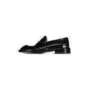 Italienske skinnloafers for menn