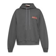 Sweatshirt med logo