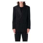 Black Tuxedo Jacket Peaked Lapel