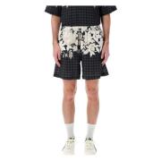 Sort Blomsterhage Shorts