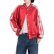 Rød Replay W7892.85 142 Jacket Jakker