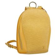 Pre-owned Leather backpacks