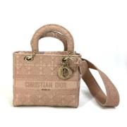 Pre-owned Cotton dior-bags