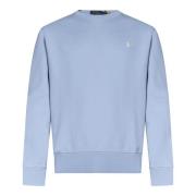 Klar Blå Crewneck Sweatshirt