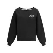 Plysj Monogram Sweatshirt