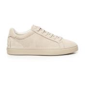 Lys Beige Semskede Sneakers