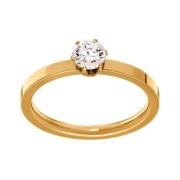 Gull Edblad Crown Ring Gold Smykker