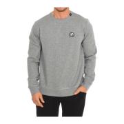 Rund Hals Sweatshirt med Brand Insignia