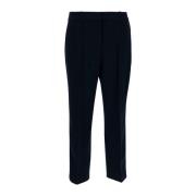 Spodnie High-Waist, Regular Fit, Niebieskie