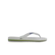 Brasil Flag Flip Flops