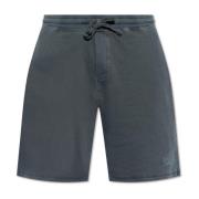 Shorts med brodert logo