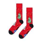 Juletre Design Crew Socks