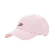 Rosa Bomull Baseball Cap Panel Design