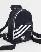 adidas Originals trefoil mini backpack in black