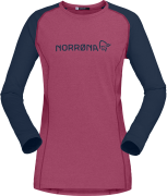 Norrøna Women's Fjørå Equaliser Lightweight Long Sleeve Violet Quartz/...