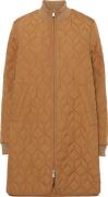 Women's Padded Quilt Coat Cashew