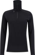 Ulvang Men's Comfort 200 Turtle Neck With Zip Black/Black