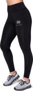 Hellner Mustavaara Running Tights Women Jet Black