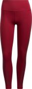 Adidas Women's Optime Training Icons 7/8 Tight Legacy Burgundy