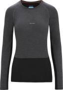 Icebreaker Women's 125 Zoneknit™ Long Sleeve Crew Jet Heather/Black/Me...