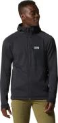 Men's Polartec Power Grid Full Zip Hoody Black