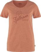 Fjällräven Women's Sunrise T-shirt Rowan Red-Melange