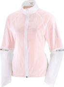 Salomon Women's Sense Flow Jacket White/Peach Amber