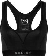 super.natural Women's Tundra220 Semplice Bra Jet Black