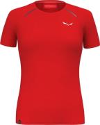 Salewa Women's Pedroc Dry Hybrid T-Shirt Red Flame