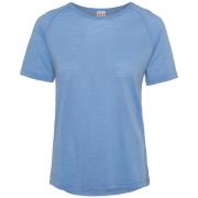 Kari Traa Women's Sanne Wool Tee Pastel Light Blue