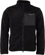 Men's Teddy Fleece Zip Sweat  Black Jet