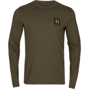 Härkila Men's Gorm LS T-Shirt Willow Green